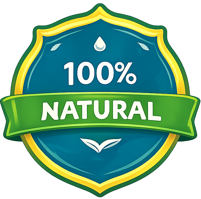 100% natural